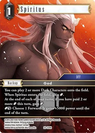 Spiritus - 20-129H - H - Foil