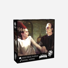 Frankenstein with Bride Jigsaw Puzzle