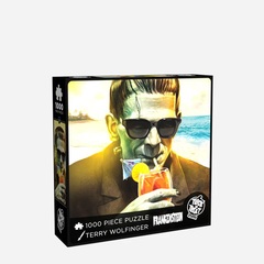 Frankenstein on the Beach Jigsaw Puzzle