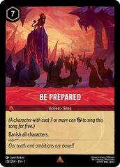 Be Prepared - 128/204 - Rare