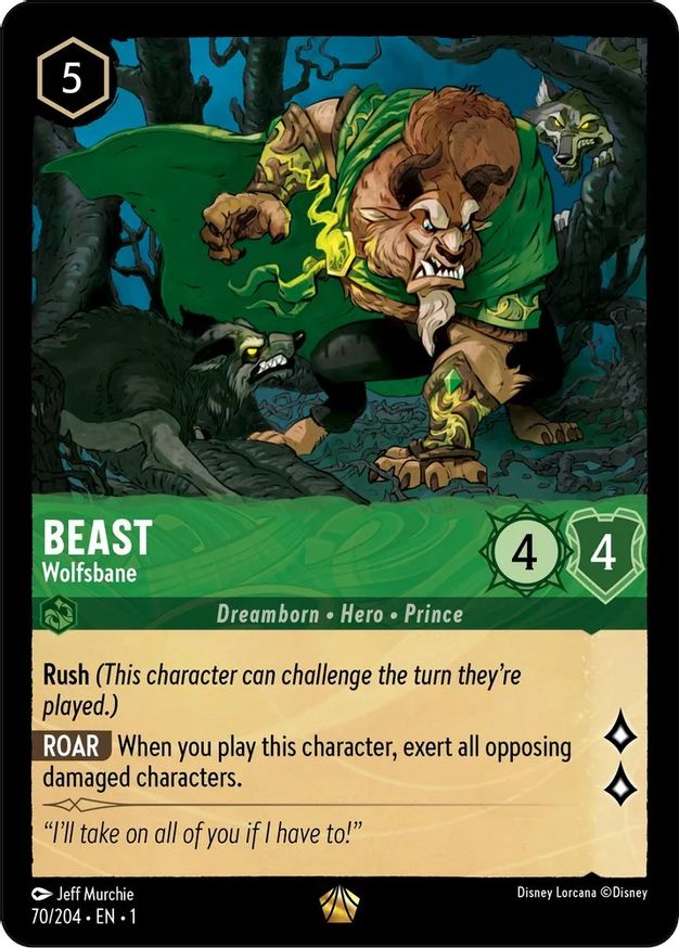 Beast - Wolfsbane - 70/204 - Legendary