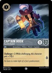 Captain Hook - Forceful Duelist - 174/204 - Common