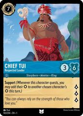 Chief Tui - Respected Leader - 143/204 - Uncommon