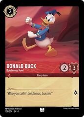 Donald Duck - Boisterous Fowl - 108/204 - Uncommon