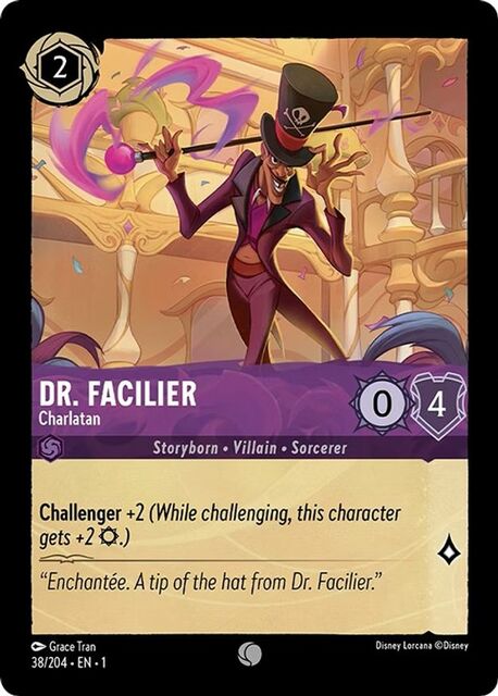 Dr. Facilier - Charlatan - 38/204 - Common