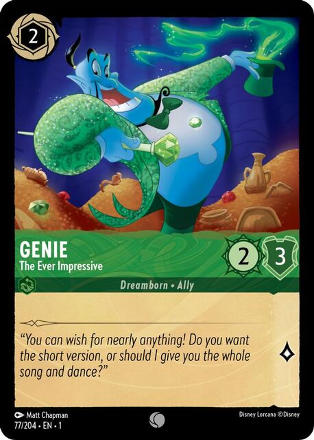 Genie - The Ever Impressive - 77/204 - Common