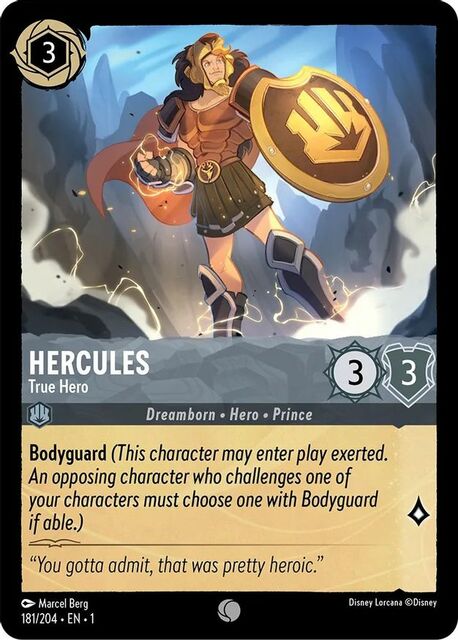 Hercules - True Hero - 181/204 - Common