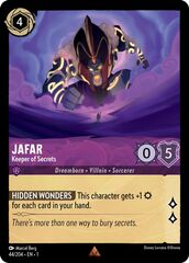 Jafar - Keeper of Secrets - 44/204 - Rare