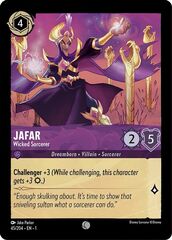 Jafar - Wicked Sorcerer - 45/204 - Common