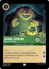 Jumba Jookiba - Renegade Scientist - 83/204 - Uncommon