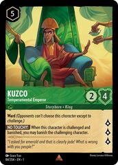 Kuzco - Tempermental Emperor - 84/204 - Rare