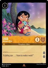 Lilo - Making a Wish - 9/204 - Rare