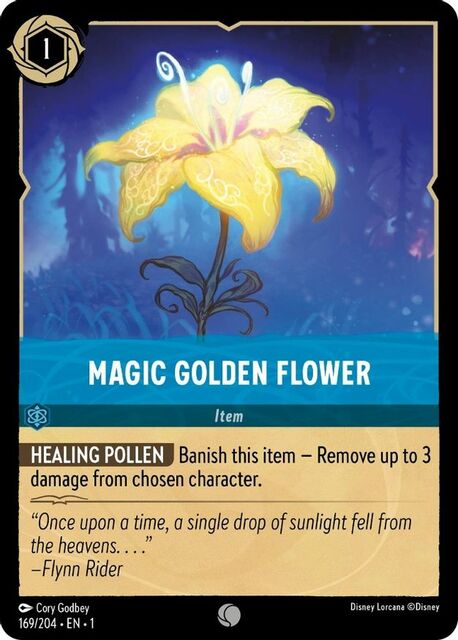 Magic Golden Flower - 169/204 - Common