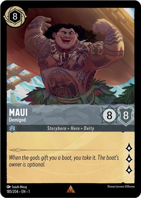 Maui - Demigod - 185/204 - Rare