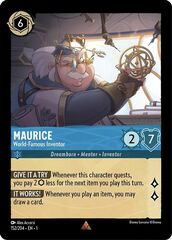 Maurice - World-Famous Inventor - 152/204 - Rare