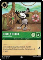 Mickey Mouse - Steamboat Pilot - 89/204 - Common