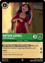 Mother Gothel - Selfish Manipulator - 90/204 - Super Rare