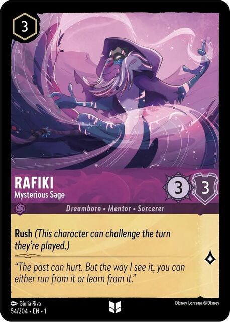 Rafiki - Mysterious Sage - 54/204 - Uncommon