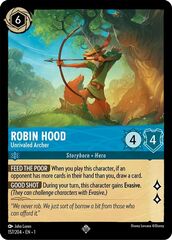 Robin Hood - Unrivaled Archer - 157/204 - Super Rare