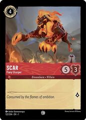 Scar - Fiery Usurper - 122/204 - Common