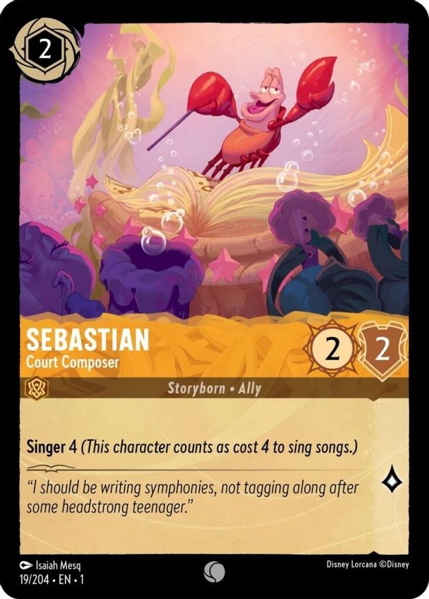 Sebastian - Court Composer - 19/204 - Common