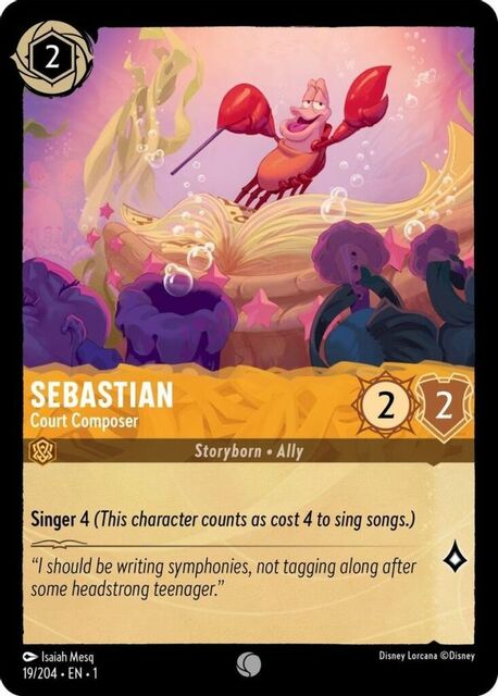 Sebastian - Court Composer - 19/204 - Common