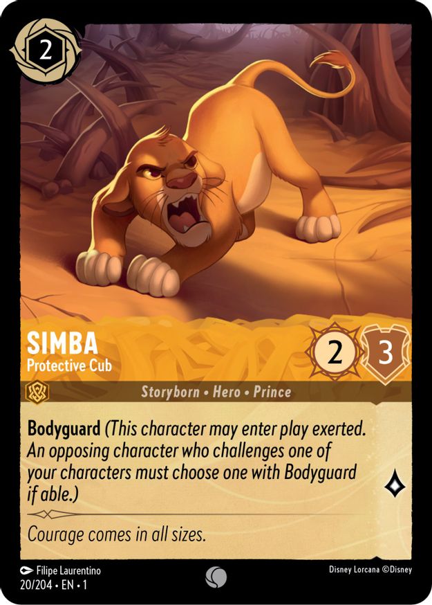 Simba, Protective Cub (0020)