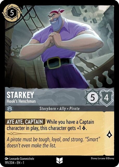 Starkey - Hooks Henchman - 191/204 - Uncommon