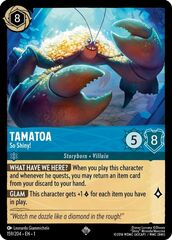 Tamatoa - So Shiny! - 159/204 - Super Rare