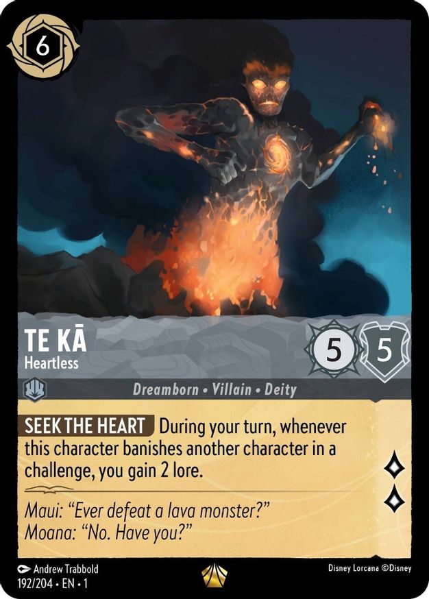 Te Ka - Heartless - 192/204 - Legendary