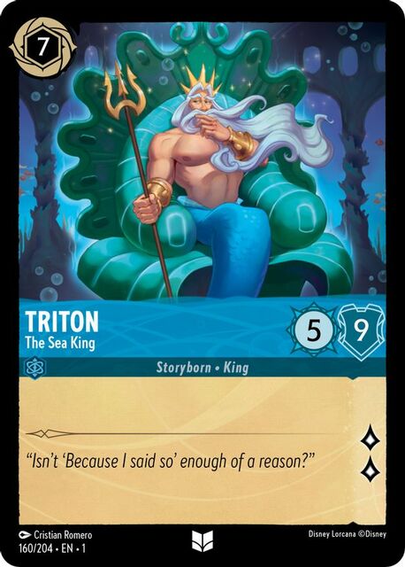 Triton - The Sea King - 160/204 - Uncommon