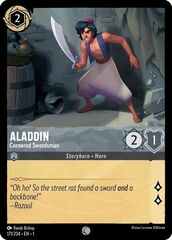 Aladdin - Cornered Swordsman - 171/204 - Common - Cold Foil