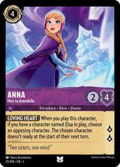 Anna, Heir to Arendelle (0035) - Cold Foil