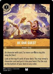 Be Our Guest (0025) - Cold Foil