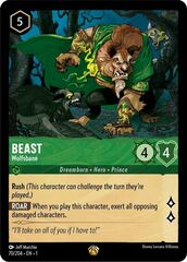 Beast - Wolfsbane - 70/204 - Legendary - Cold Foil