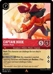 Captain Hook, Ruthless Pirate (0107) - Cold Foil