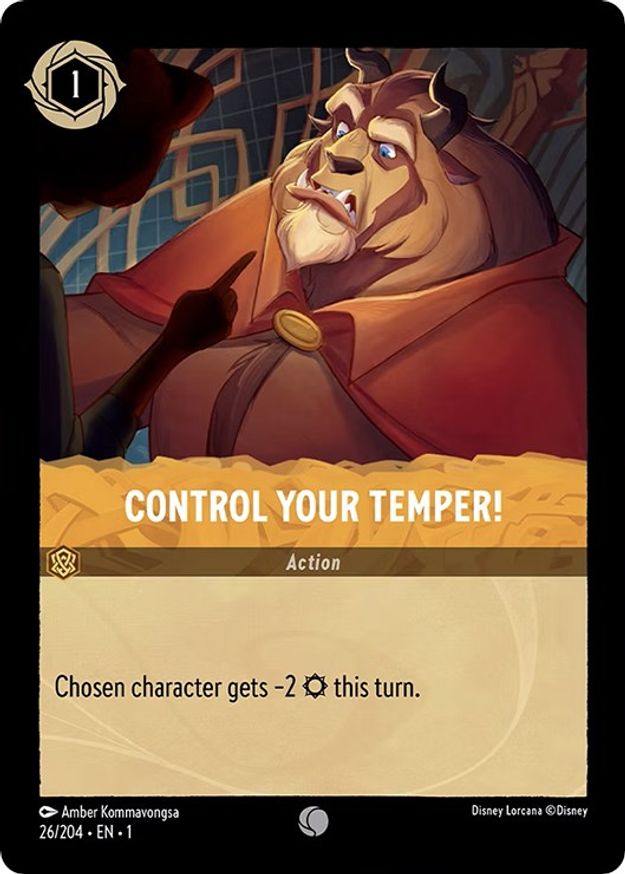 Control Your Temper! - 26/204 - Common - Cold Foil