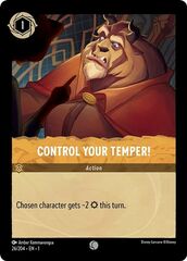 Control Your Temper! (0026) - Cold Foil