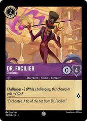 Dr. Facilier - Charlatan - 38/204 - Common - Cold Foil