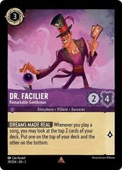 Dr. Facilier, Remarkable Gentleman (0039) - Cold Foil