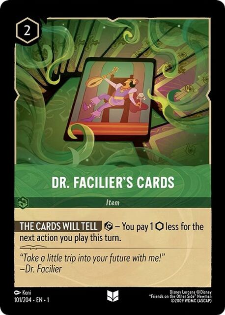 Dr. Faciliers Cards - 101/204 - Uncommon - Cold Foil