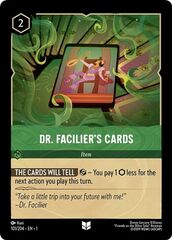 Dr. Facilier's Cards - 101/204 - Uncommon - Cold Foil