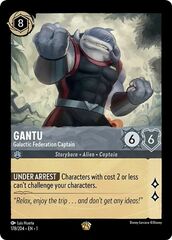 Gantu - Galactic Federation Captain - 178/204 - Legendary - Cold Foil