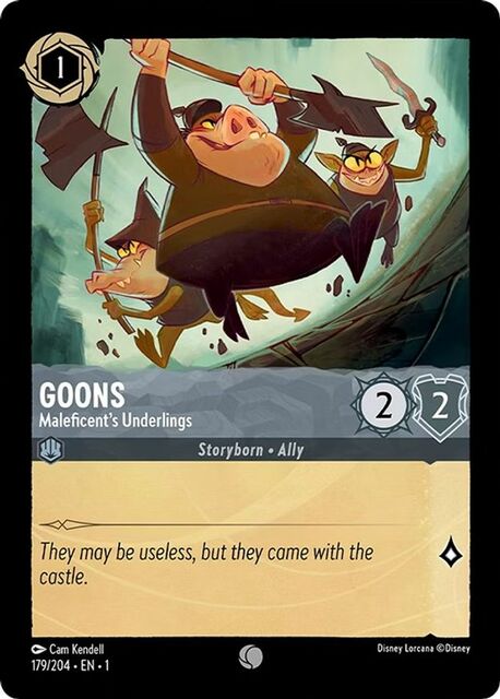 Goons - Maleficents Underlings - 179/204 - Common - Cold Foil