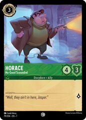 Horace - No-Good Scoundrel - 79/204 - Common - Cold Foil