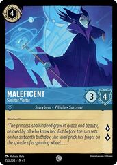 Maleficent - Sinister Visitor - 150/204 - Common - Cold Foil