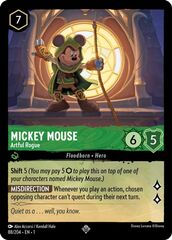 Mickey Mouse - Artful Rogue - 88/204 - Super Rare - Cold Foil