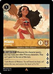 Moana - Of Motunui - 14/204 - Rare - Cold Foil