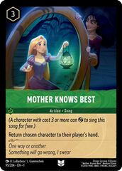 Mother Knows Best - 95/204 - Uncommon - Cold Foil