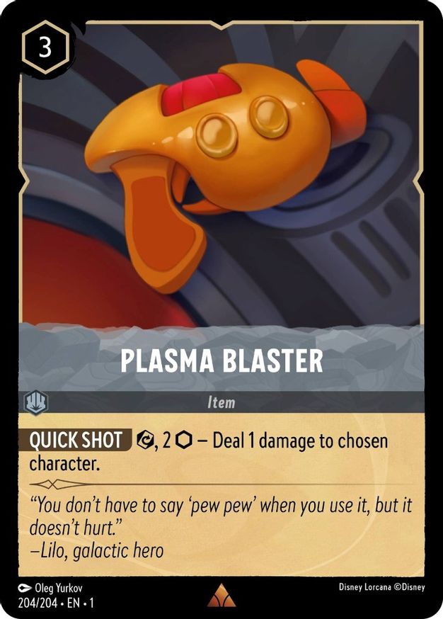 Plasma Blaster - 204/204 - Rare - Cold Foil